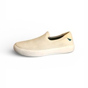 VESSI Boardwalk Off-White Slip-On Sneakers